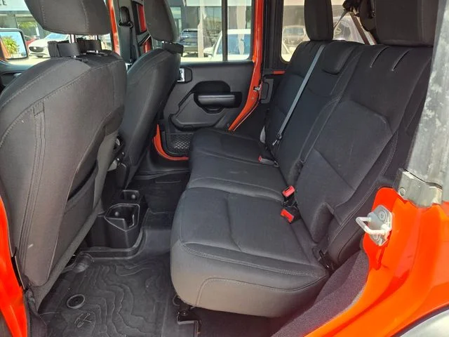 Used 2018 Orange Jeep Unlimited Sport S image 7
