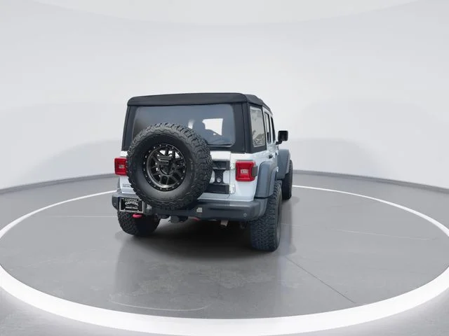 Used 2018 White Jeep Unlimited Rubicon image 8