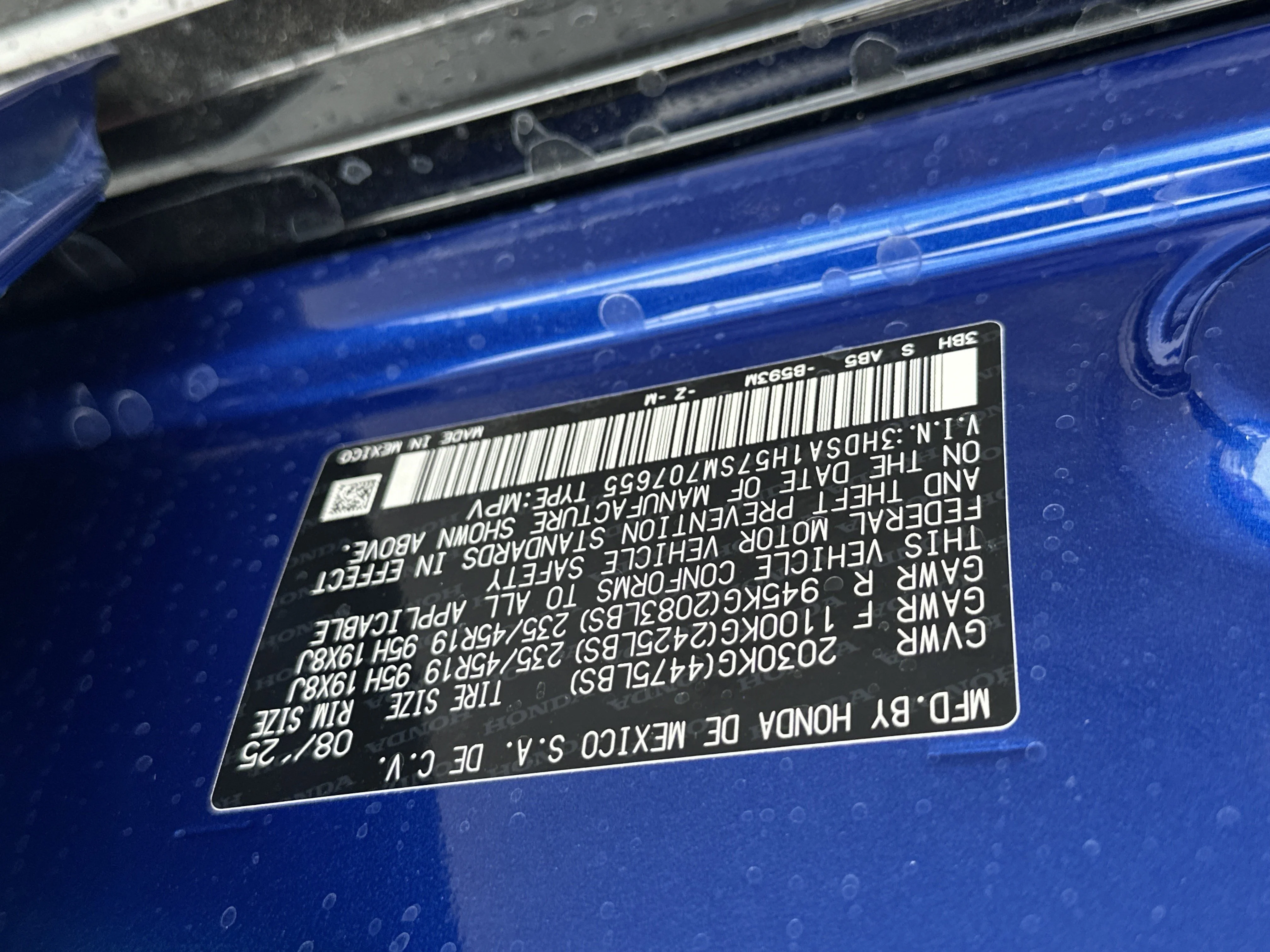New 2025 Adriatic Sea Blue Acura w/A-Spec Package image 26