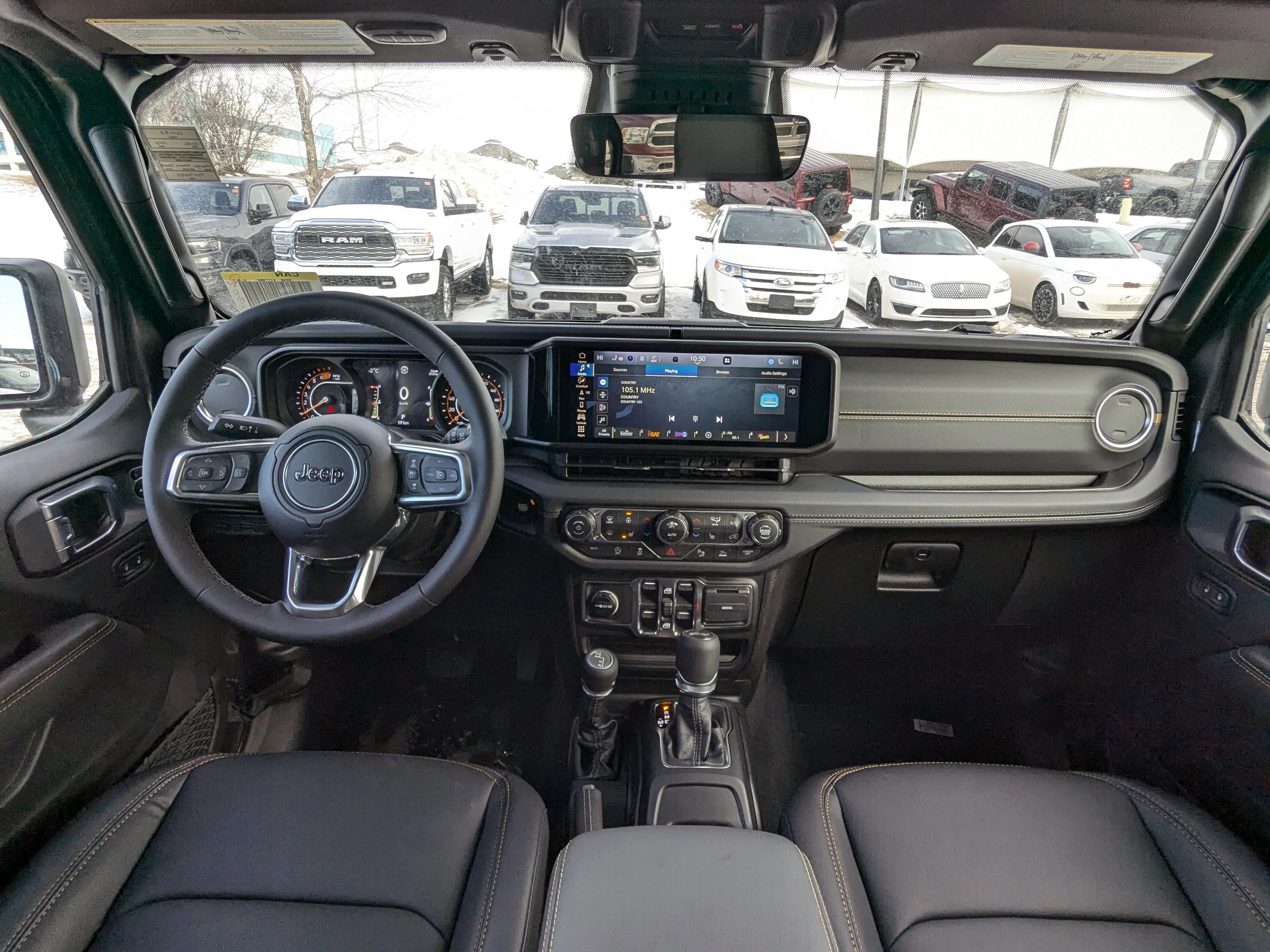 New 2026 Grey Jeep Sahara - - McKinley Leather - Body-Color Top - Alpine Audio - Remote Start & tons more! image 24