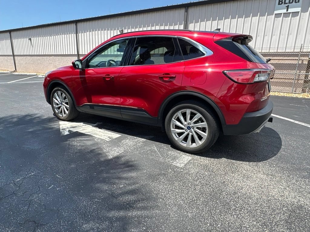 Used 2021 Red Metallic Ford Titanium image 7