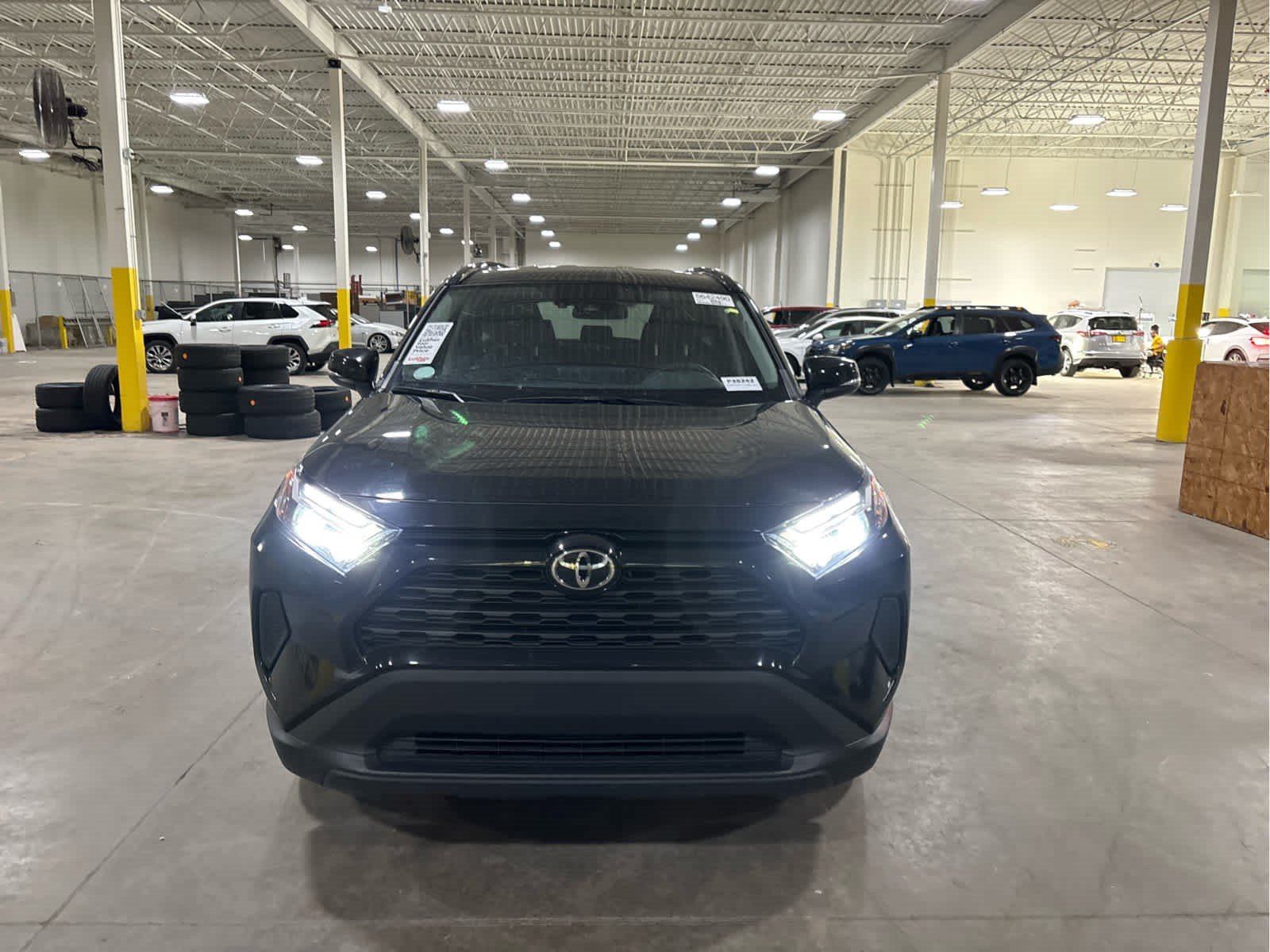 Used 2024 Midnight Black Metallic Toyota XLE image 2