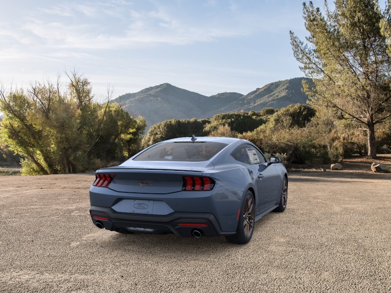 New 2025 Vapor Blue Metallic Ford EcoBoost® Premium Fastback image 8