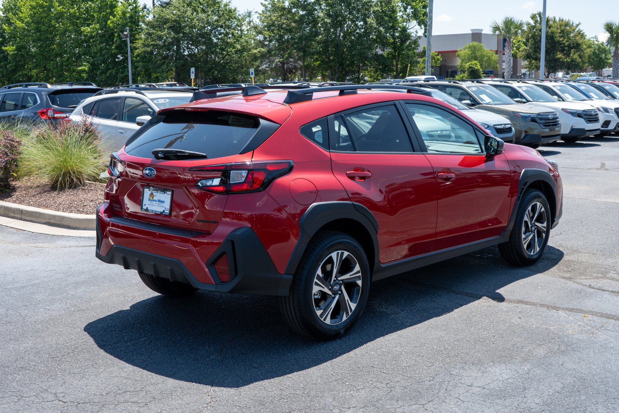 New 2026 LITHIUM RED PEARL Subaru Premium image 3