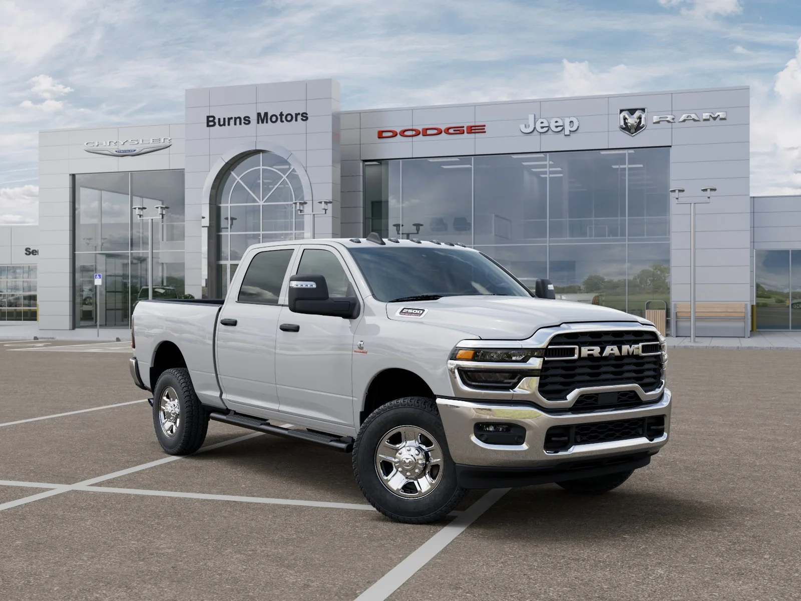 New 2026 Bright White Clear-Coat Exterior Paint RAM Tradesman image 31