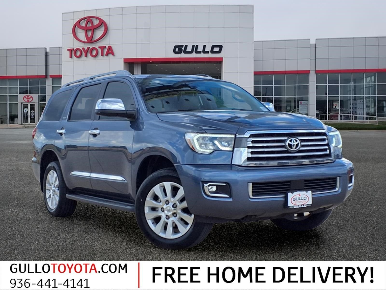 Certified Used 2019 Shoreline Mist Toyota Platinum image 1