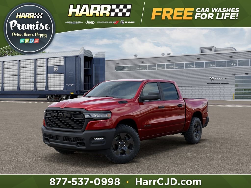 New 2026 Molten Red Pearl-Coat Exterior Paint RAM Warlock image 1