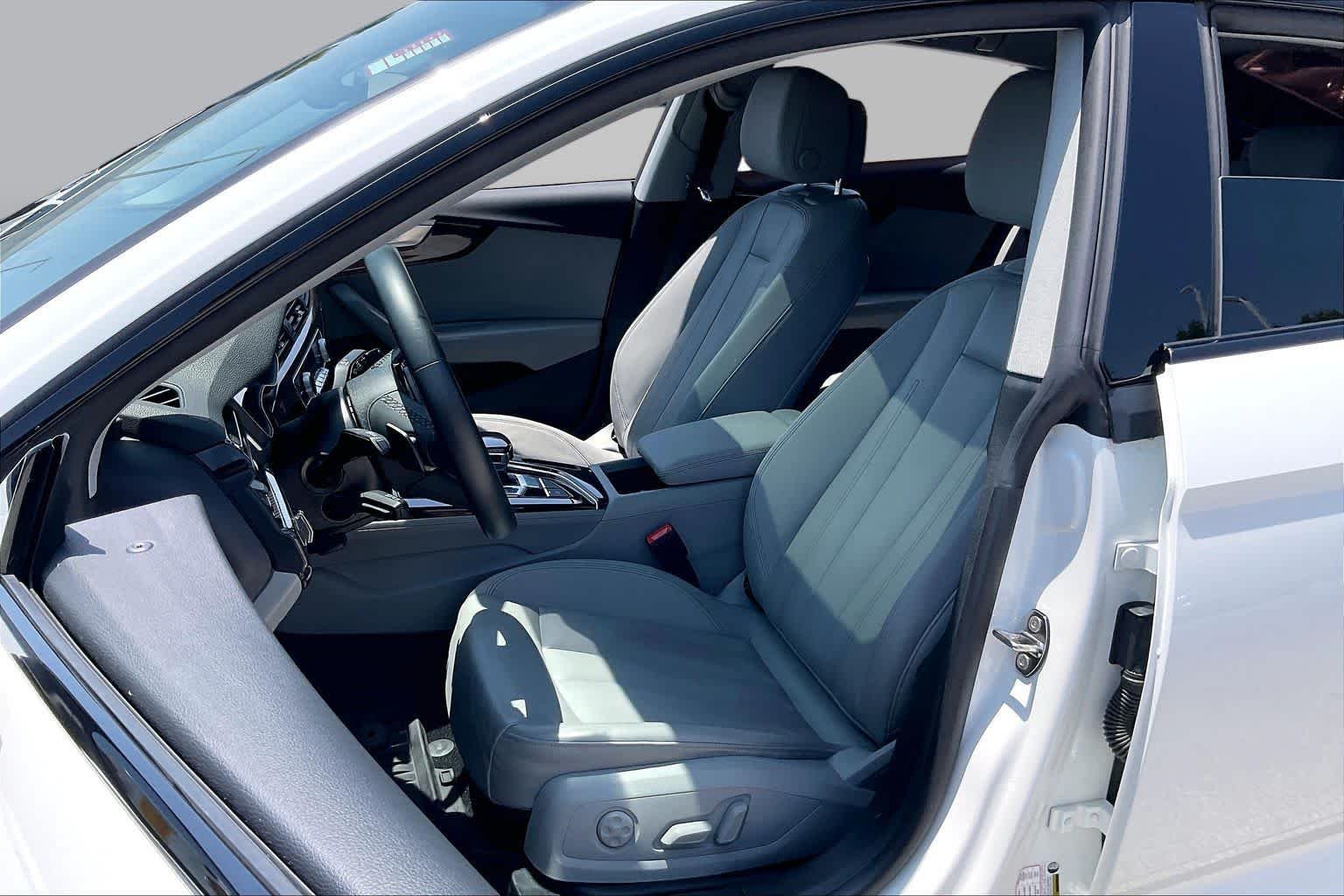 Used 2023 Glacier White Metallic Audi Premium image 8
