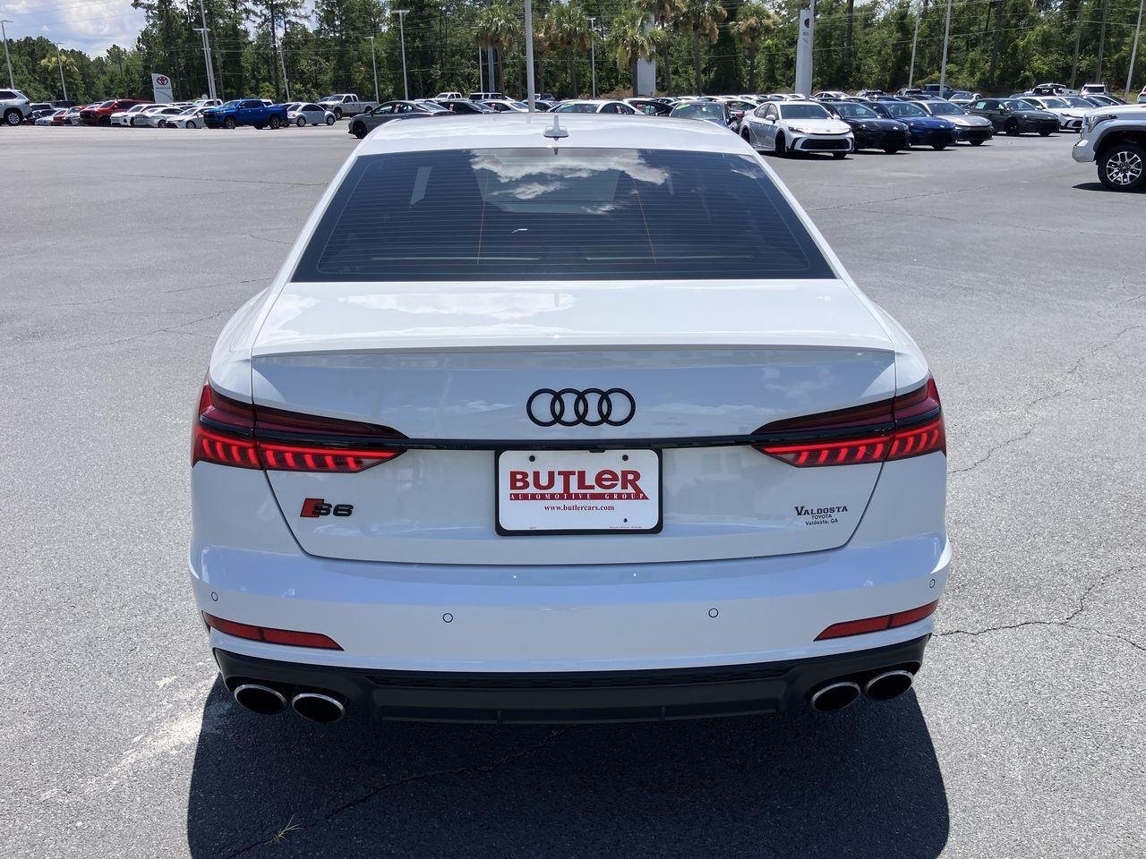 Used 2025 White (Glacier White Metallic) Audi Premium Plus image 4
