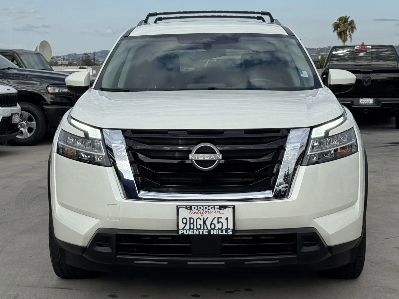 Used 2022 Pearl White Tricoat Nissan SV image 2