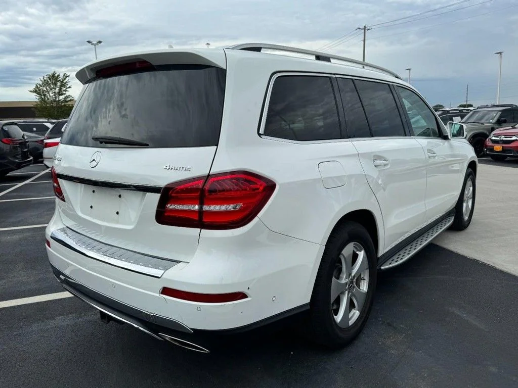 Used 2017 designo Diamond White Metallic Mercedes-Benz GLS 450 image 3
