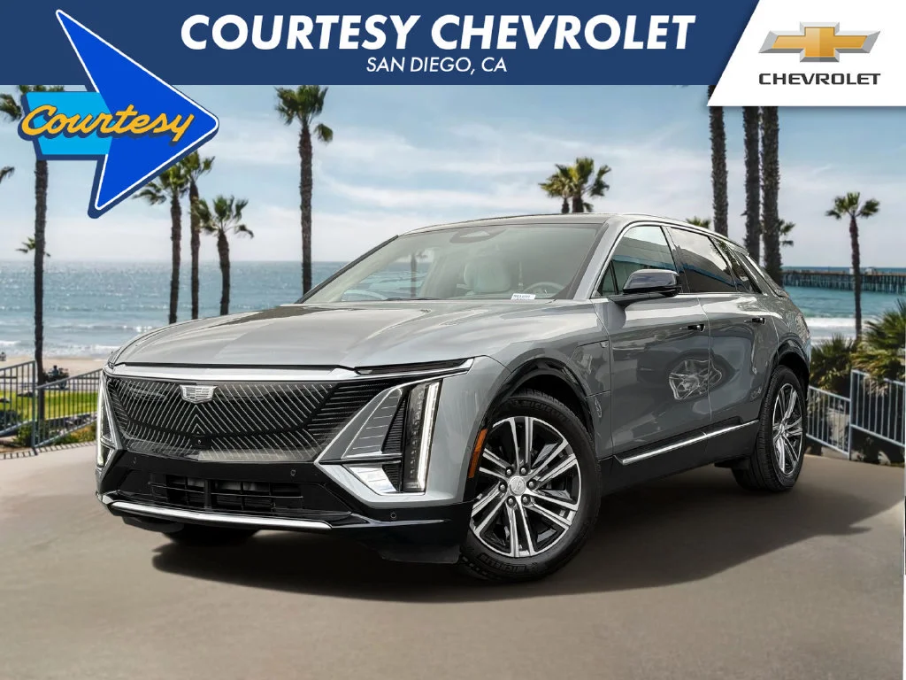 Used 2024 Argent Silver Metallic Cadillac Luxury 1 image 1