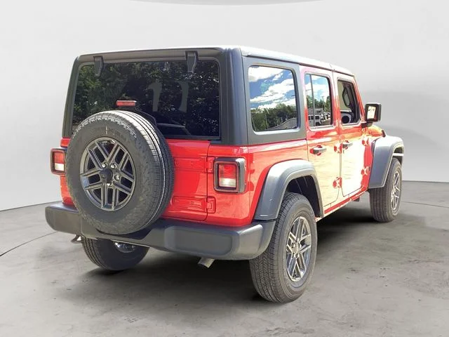 Certified Used 2025 Red Clearcoat Jeep Sport S image 5