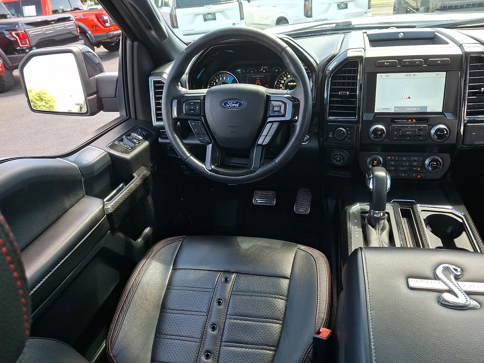 Used 2020 Agate Black Metallic Ford LARIAT image 14
