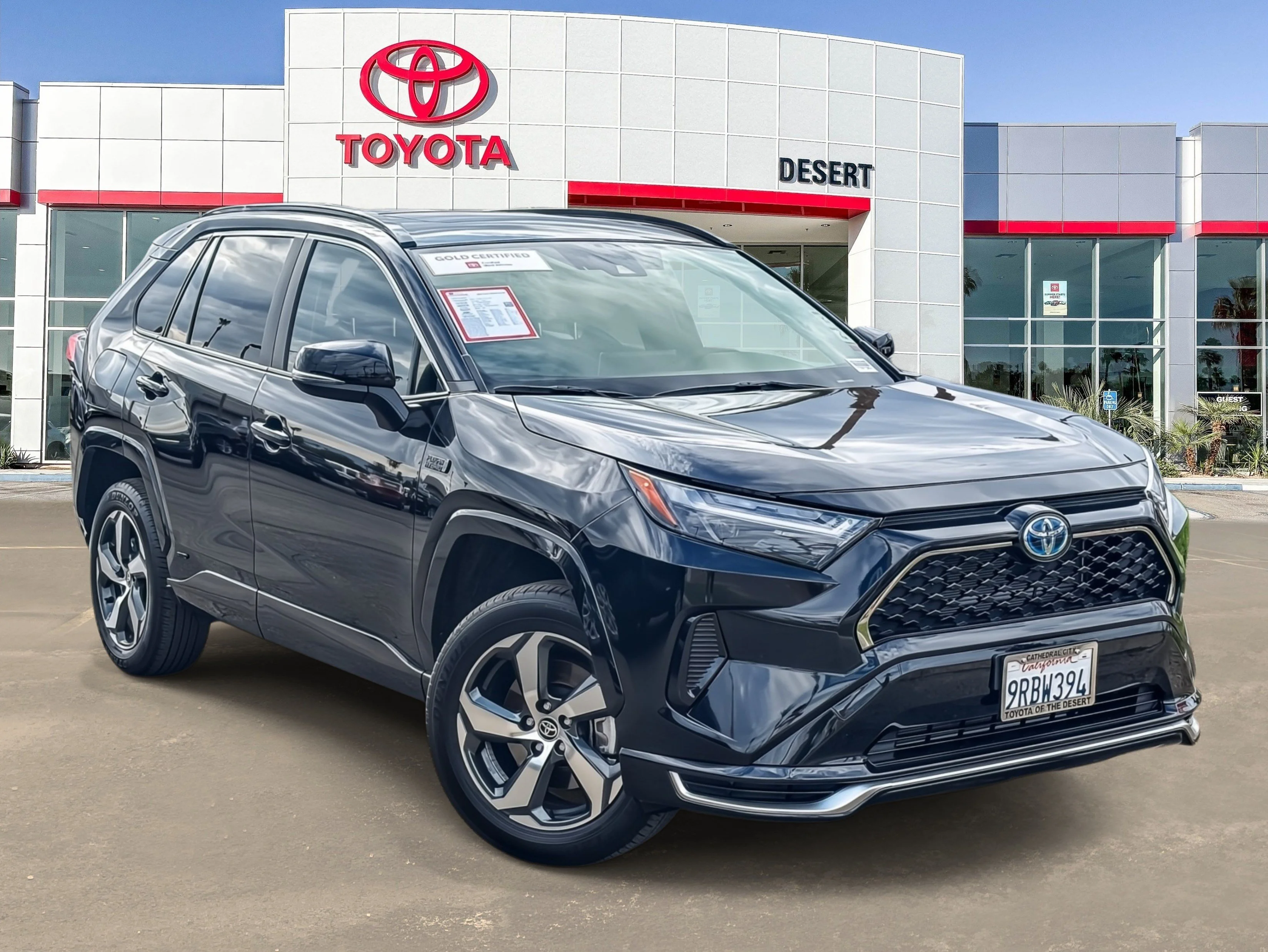 Certified Used 2024 Midnight Black Metallic Toyota SE image 1