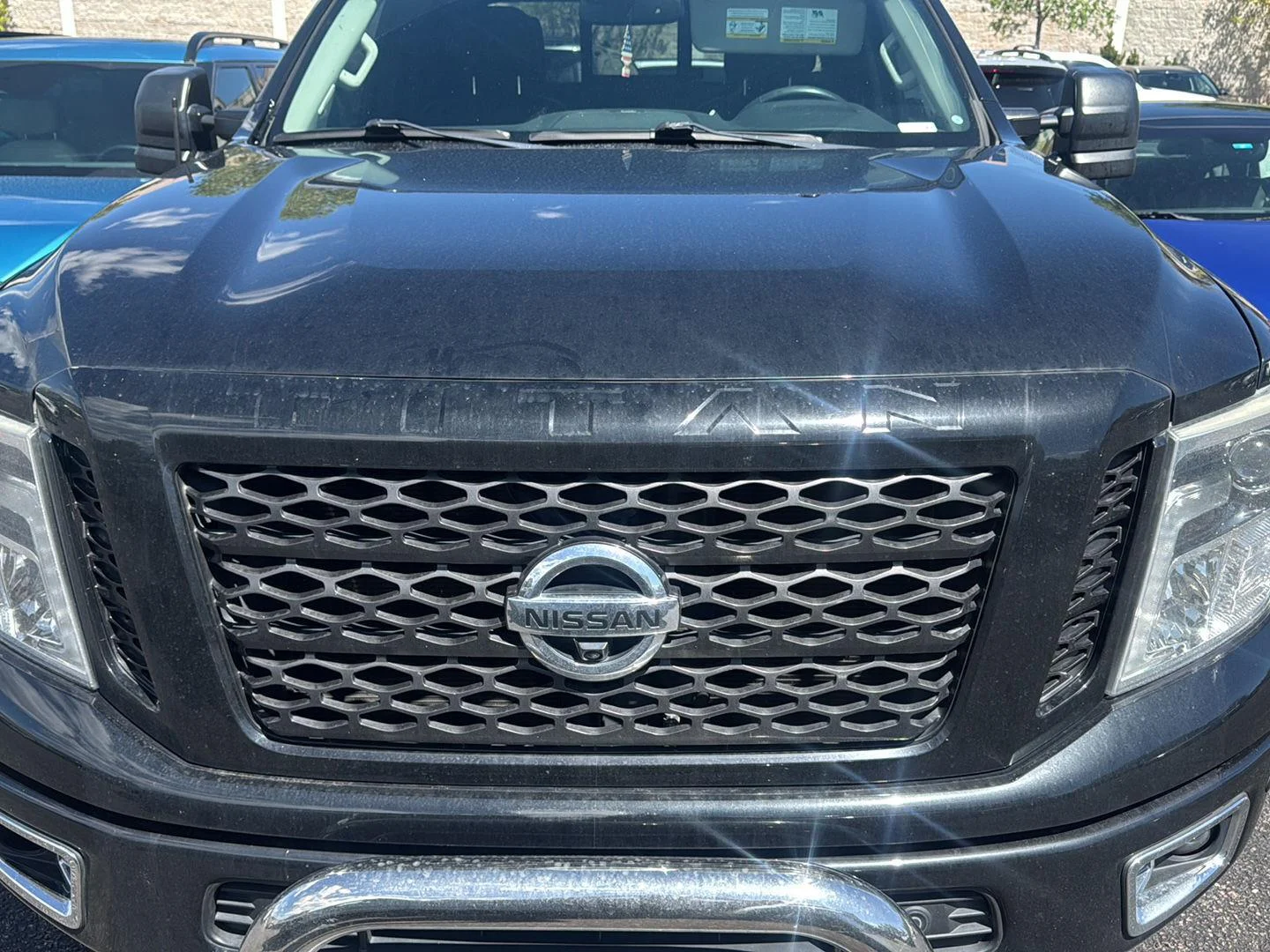 Used 2017 Magnetic Black Nissan PRO-4X image 1