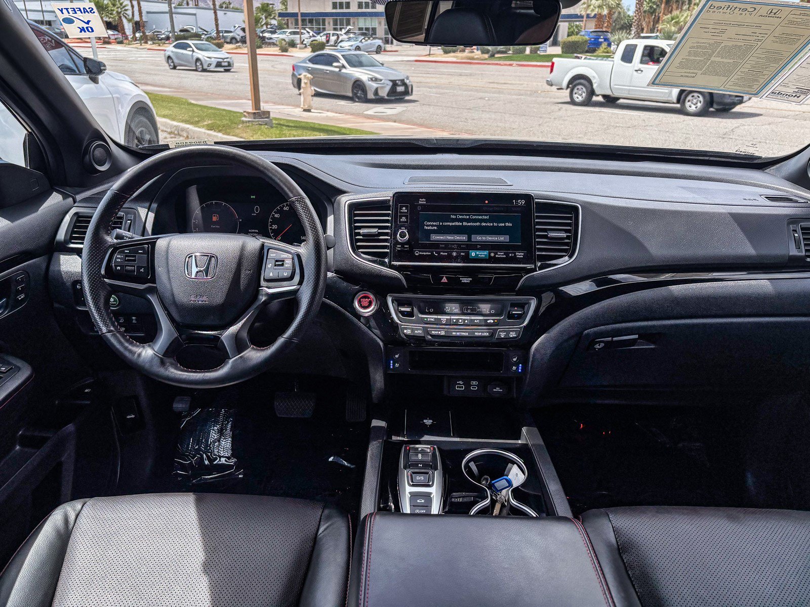 Used 2025 Crystal Black Pearl Honda AWD BLACK EDITION image 45