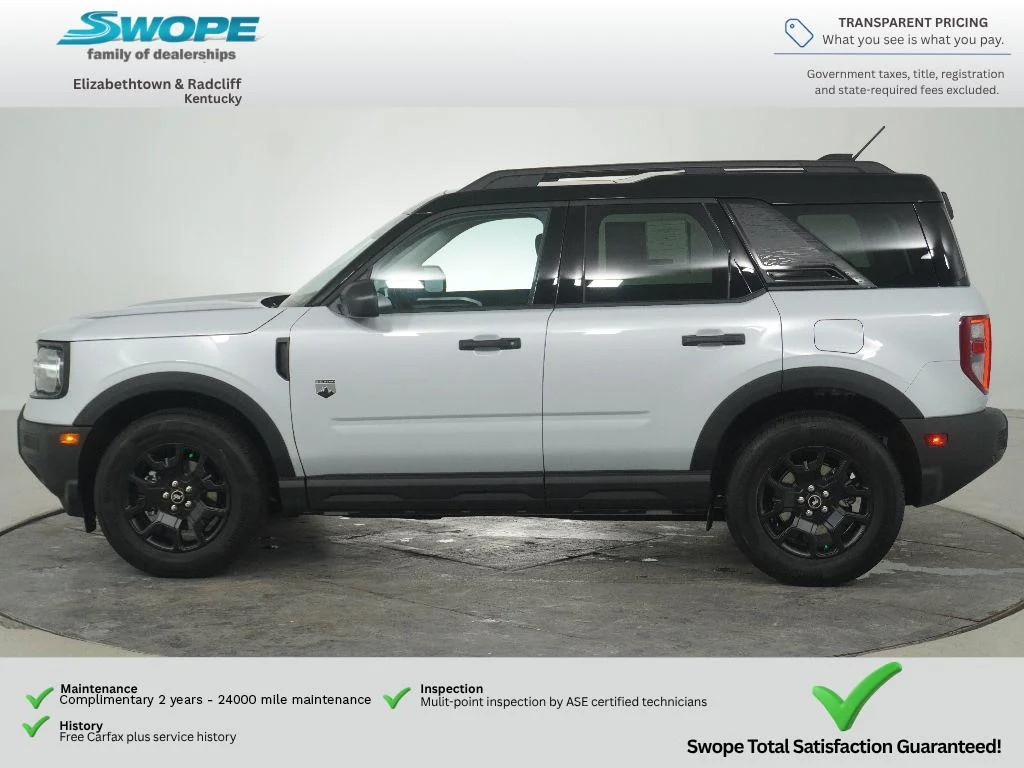 New 2026 SPACE WHITE METALLIC Ford Big Bend image 9
