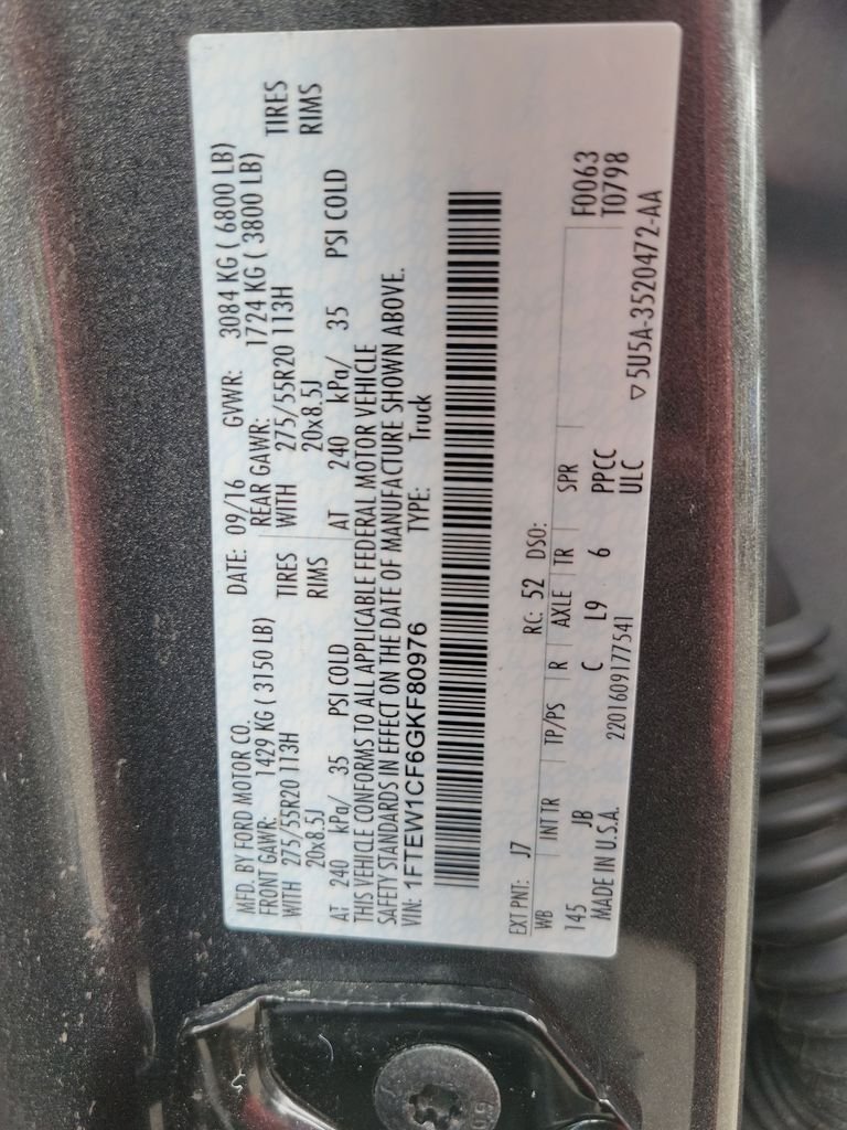 Used 2016 Gray Ford XLT image 41