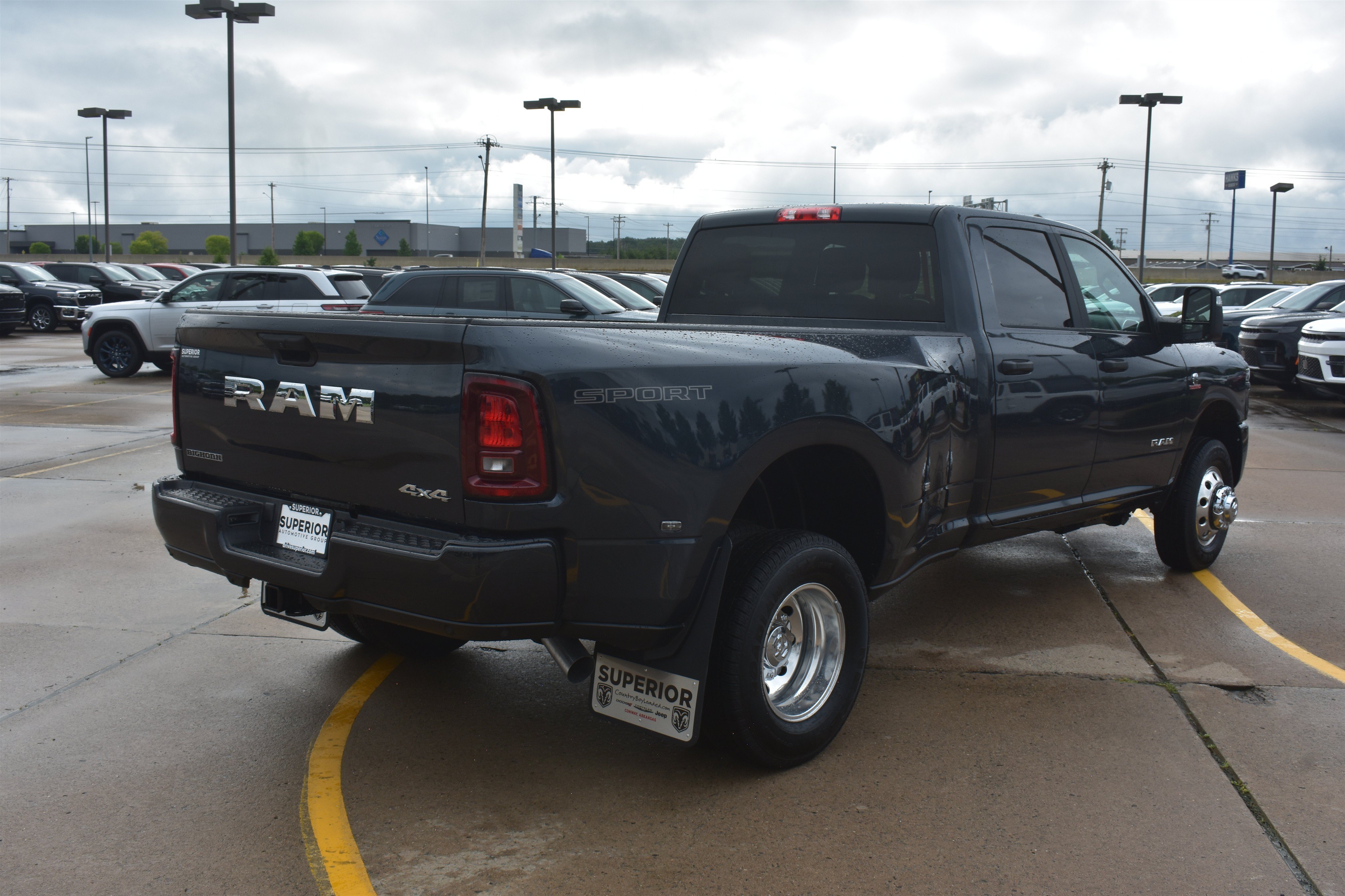 New 2026 Forged Blue Metallic Exterior Paint RAM Big Horn image 5