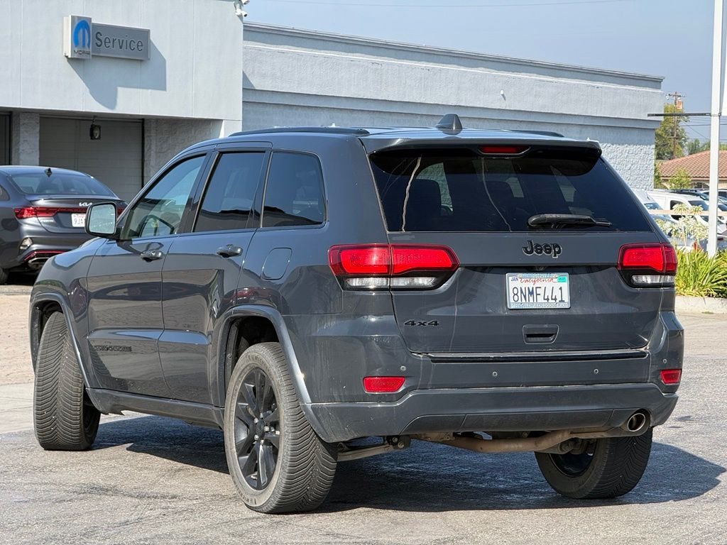 Used 2017 Jeep Grand Cherokee Altitude with VIN 1C4RJFAG8HC889899 for sale in Claremont, CA