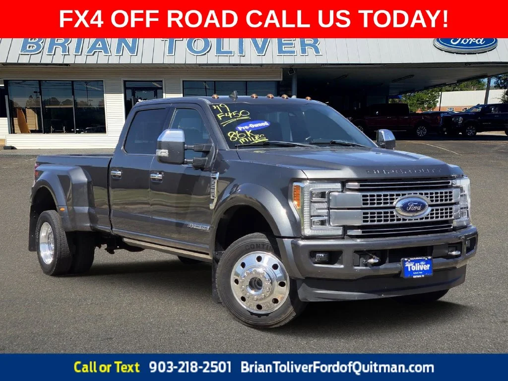 2019 Ford F-450 Super Duty Platinum
