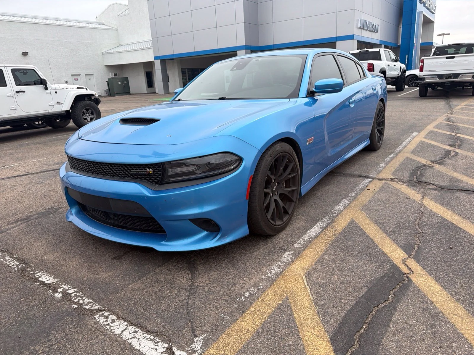 Used 2018 Blue Dodge R/T Scat Pack image 2