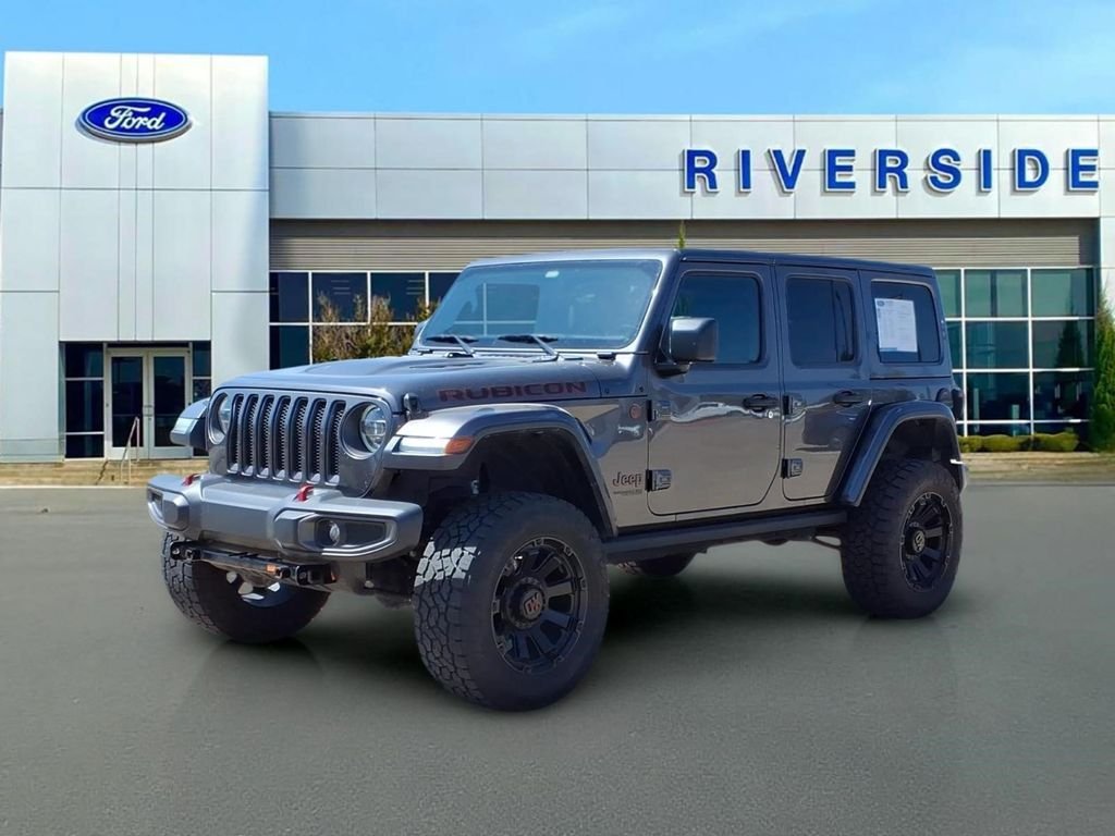 Used 2020 Crystal Metallic Jeep Unlimited Rubicon image 3