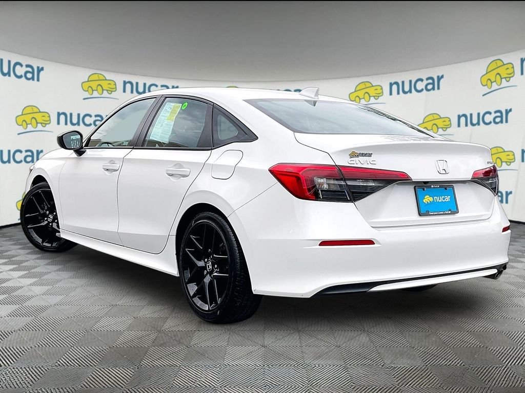 Used 2024 Platinum White Honda Sport image 4