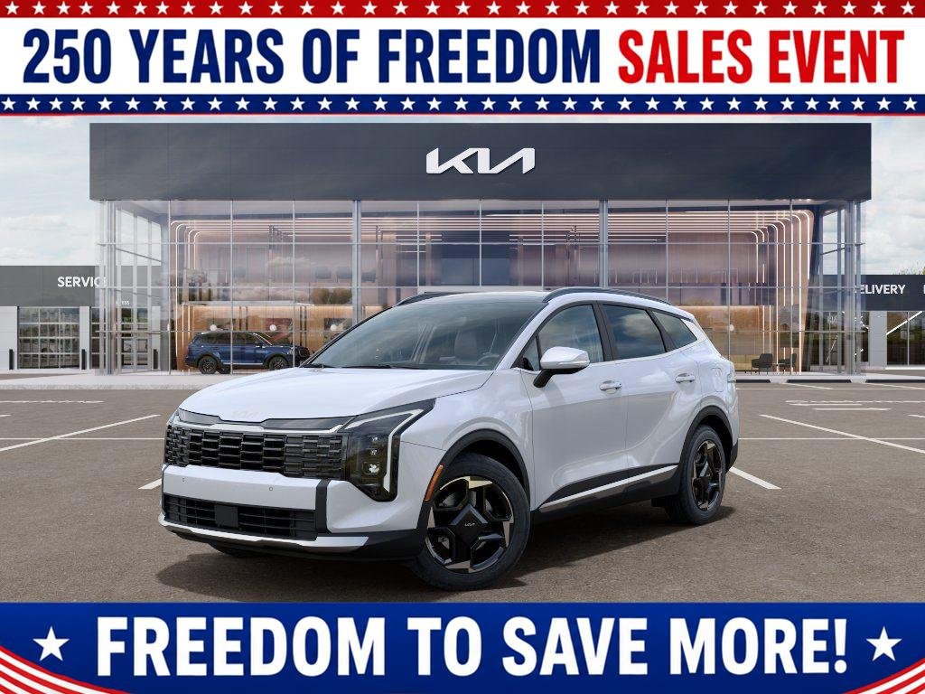 New 2026 Glacial White Pearl Kia EX image 1