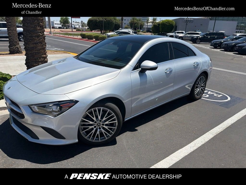 Certified Used 2023 Iridium Silver Metallic Mercedes-Benz CLA 250 image 1