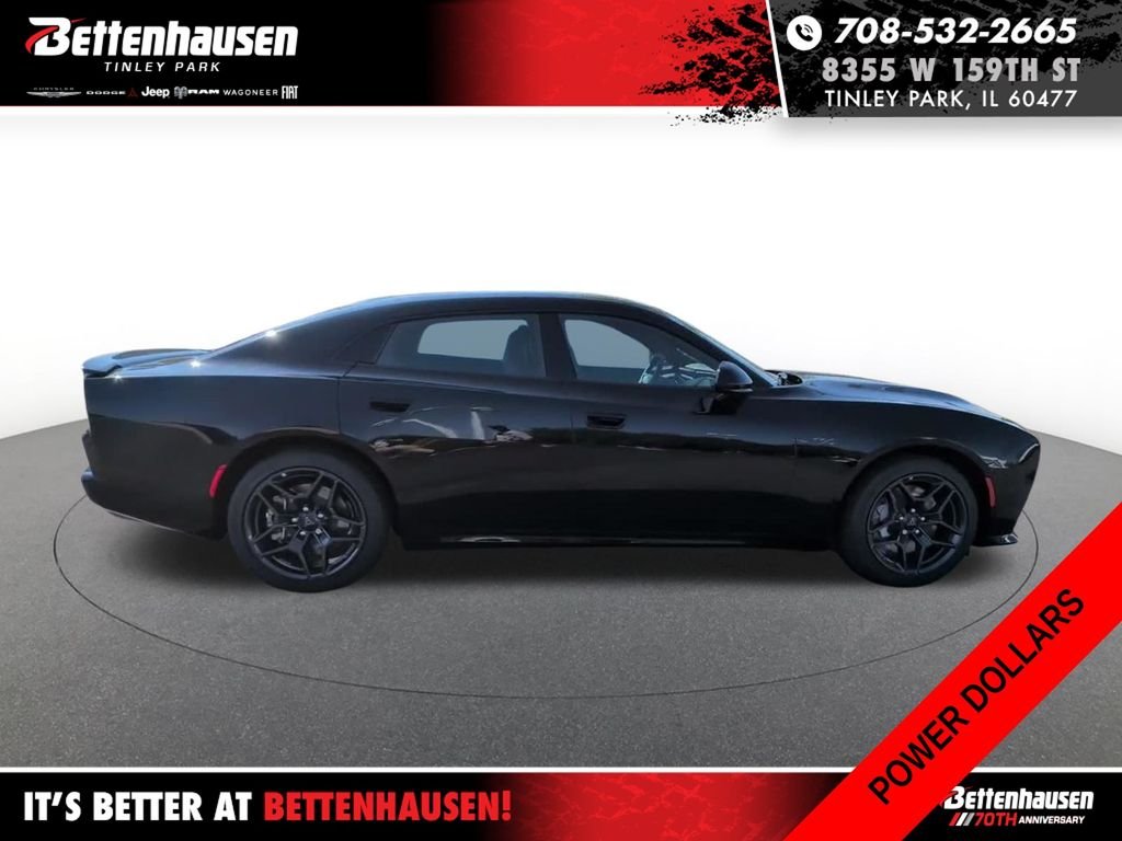 New 2026 Diamond Black Crystal Pearlcoat Dodge R/T Plus image 3