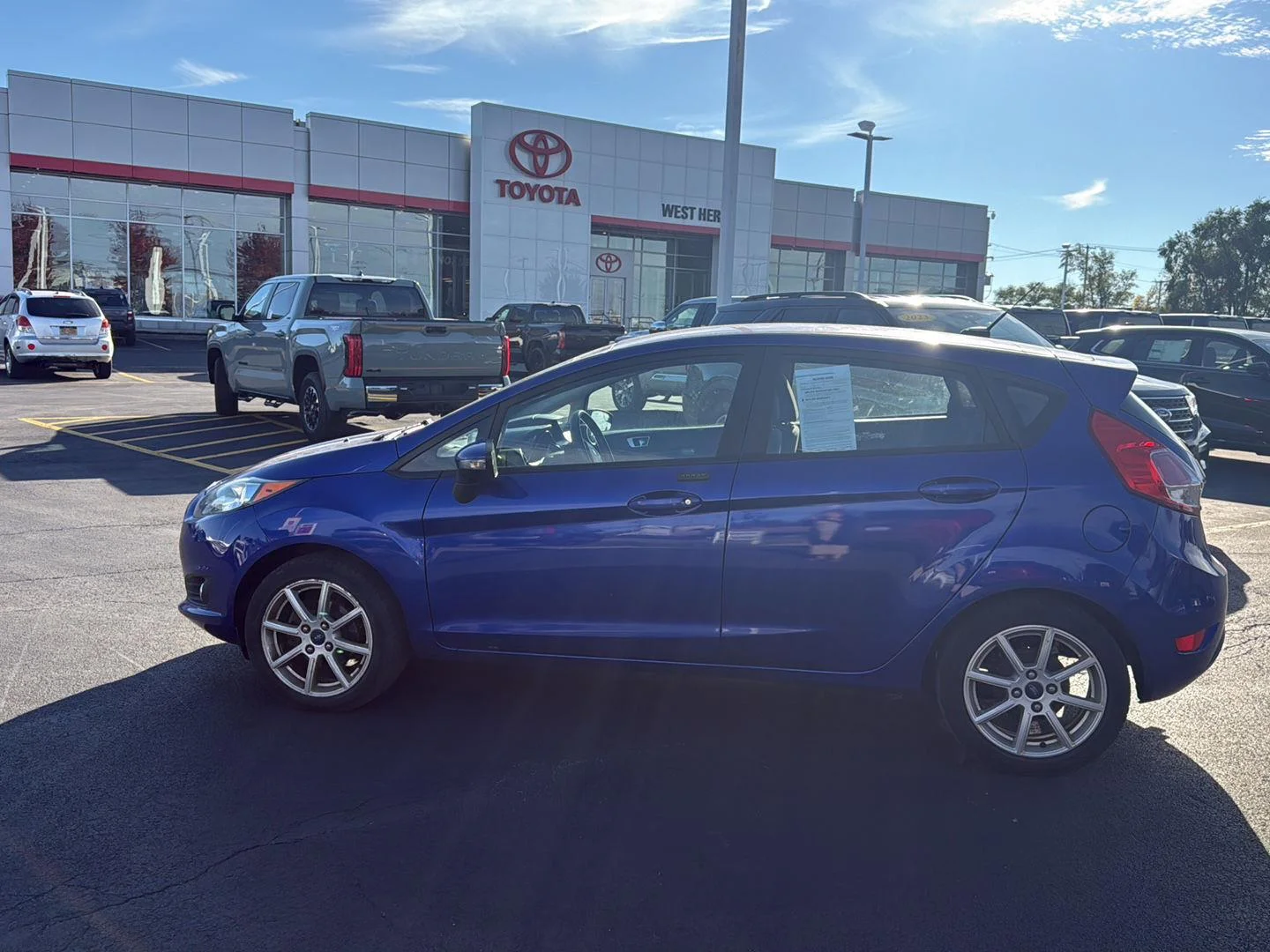 Used 2015 Performance Blue Ford SE image 6