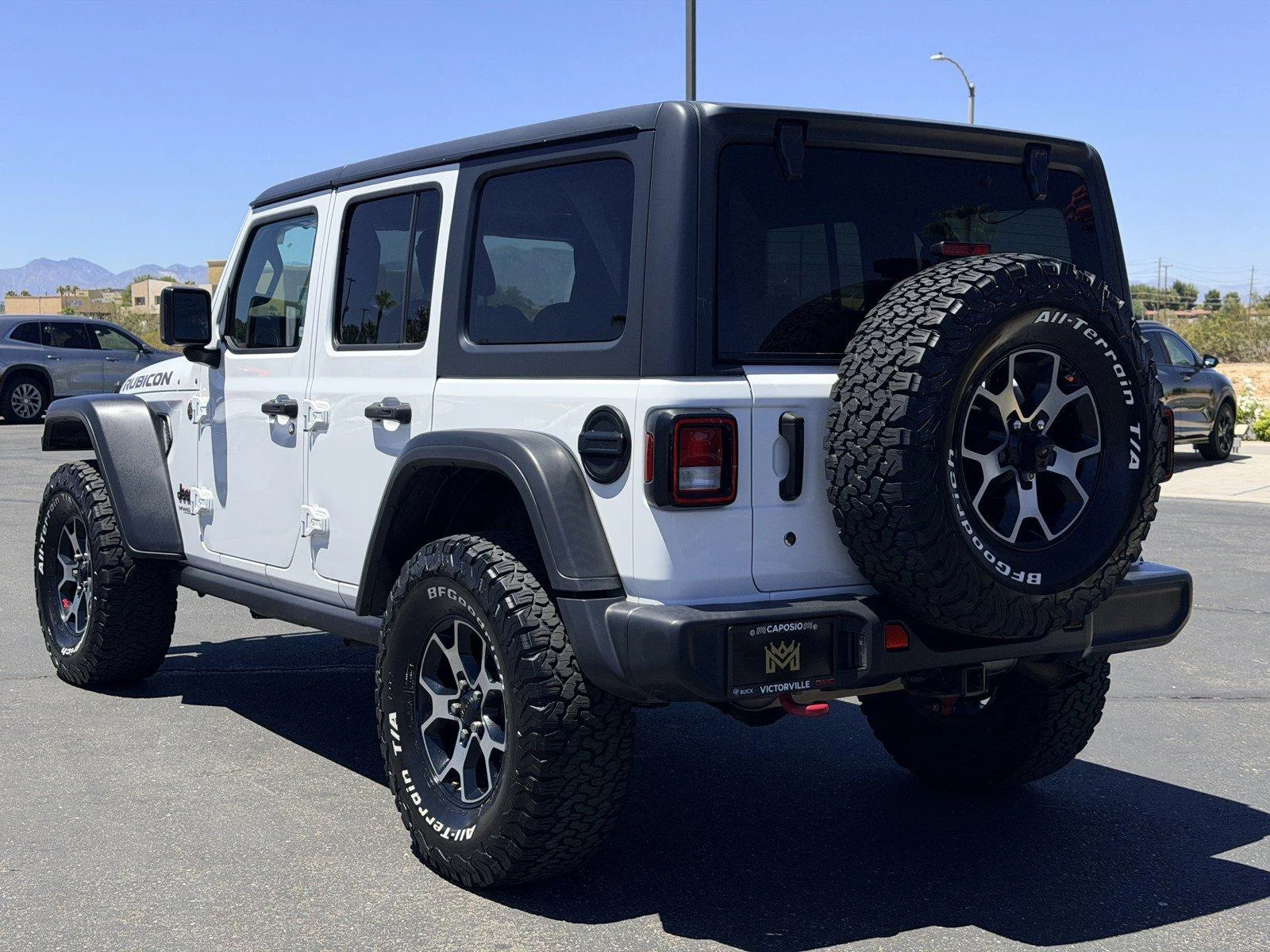 Used 2019 Bright White Clea Jeep Rubicon image 4