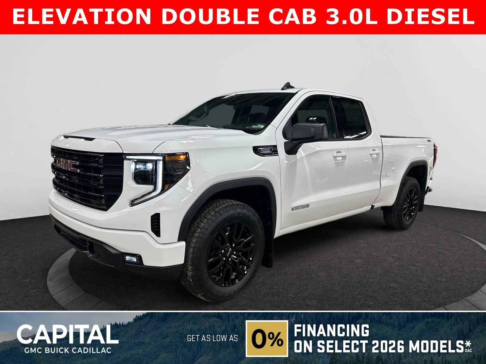 New 2026 Summit White GMC Elevation image 1
