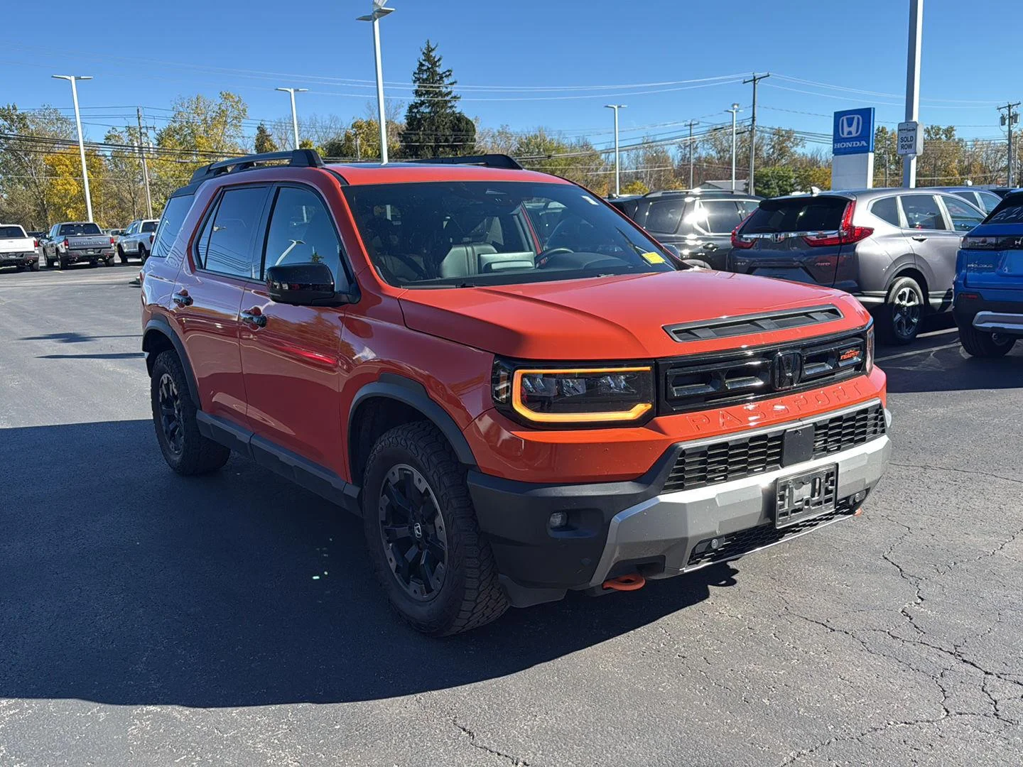 Used 2026 Sunset Orange II Honda TrailSport Elite image 4