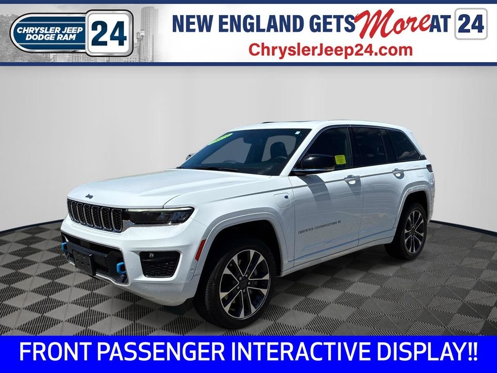 Used 2023 White Jeep Overland 4xe image 1