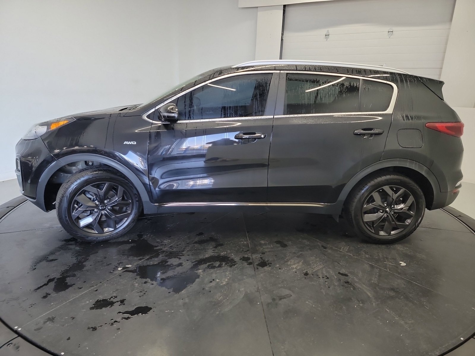 Used 2021 Black Cherry Kia S image 4