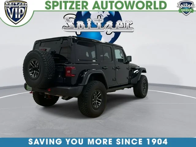 Used 2024 Black Clearcoat Jeep Rubicon X image 3