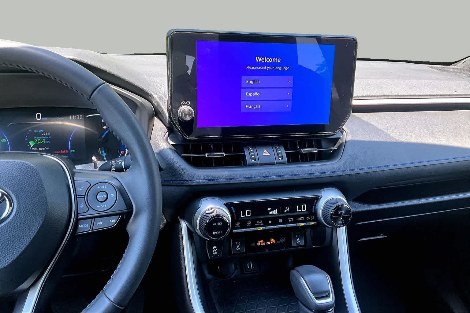 Used 2024 Wind Chill Pearl/Midnight Black Metallic Toyota Hybrid XSE image 7