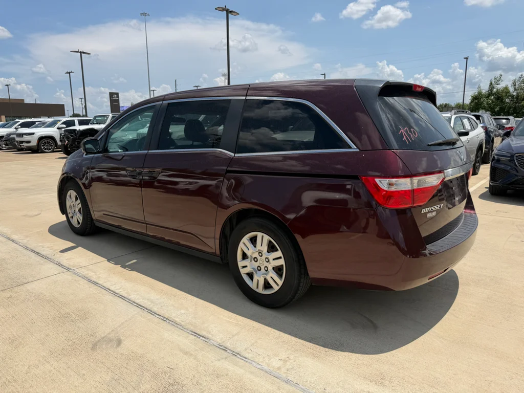 Used 2013 Dark Cherry Pearl Honda LX image 3