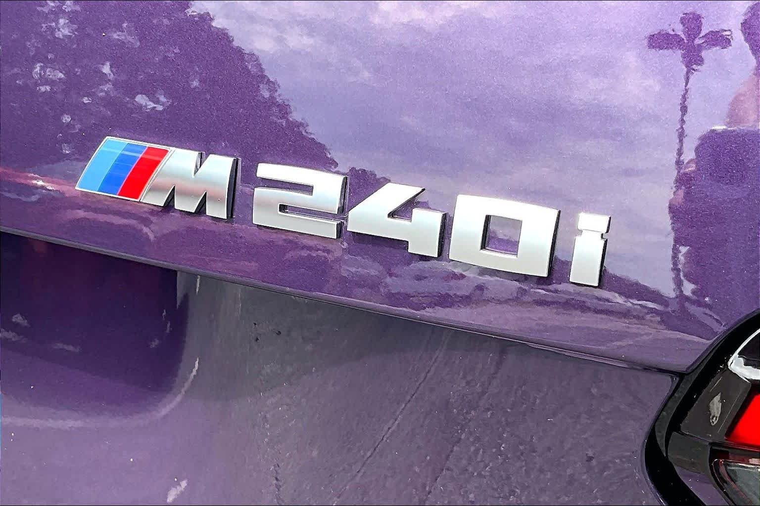 Used 2025 Thundernight Metallic BMW M240i image 30