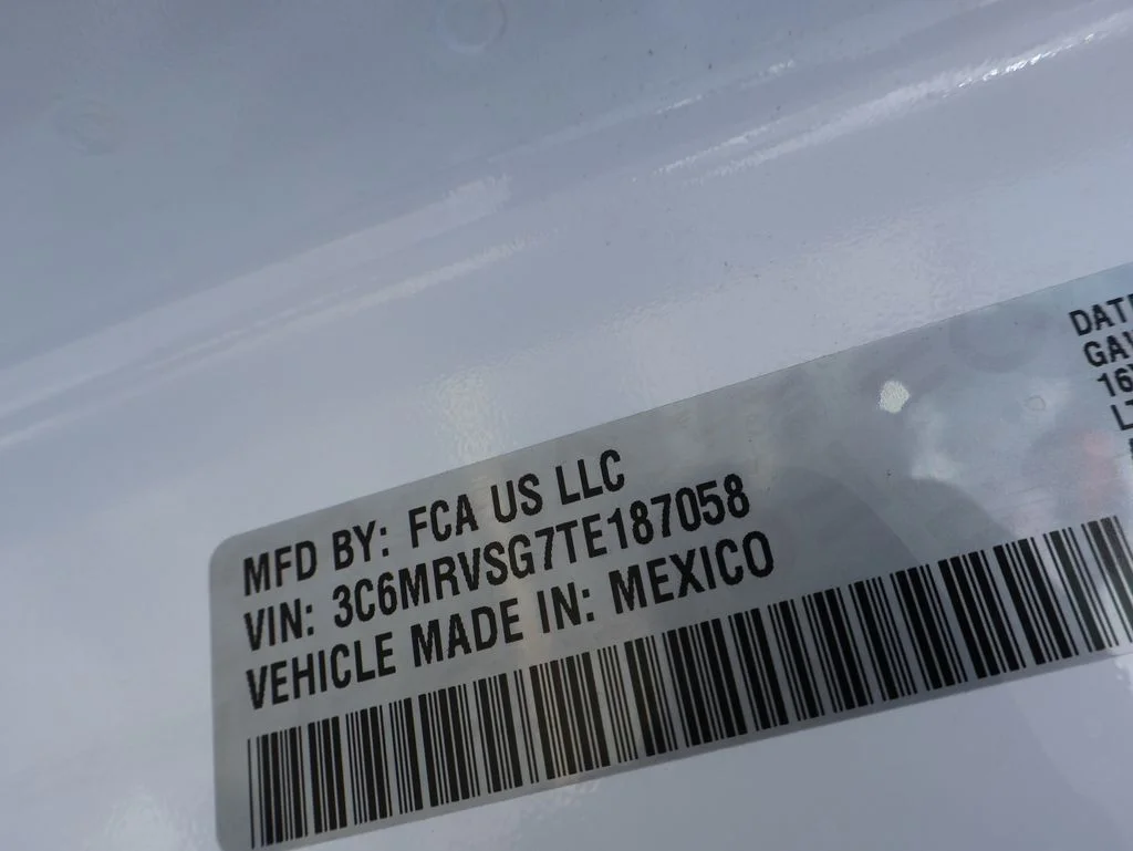 New 2026 Bright White Clearcoat RAM Super High Roof image 37