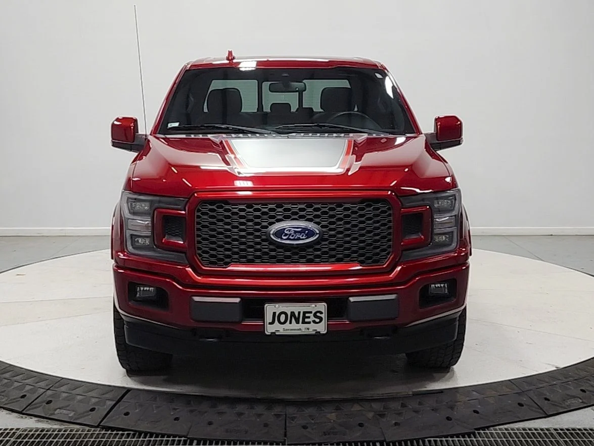 Used 2018 Red Ford Lariat image 3