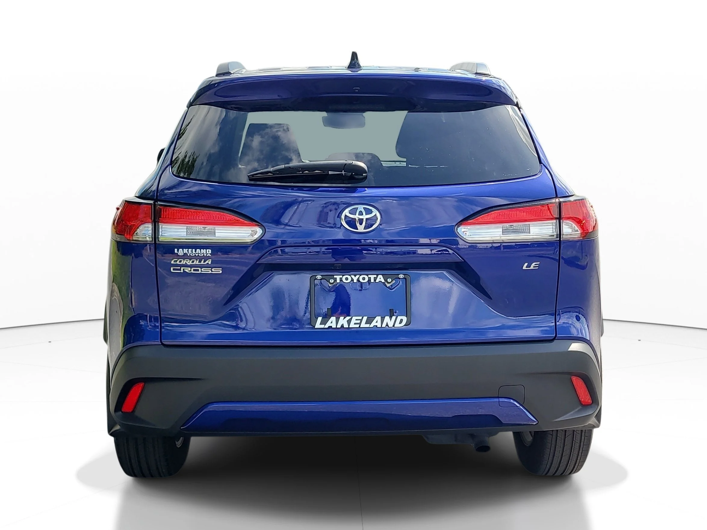 Used 2025 Blue Crush Metallic Toyota LE image 5