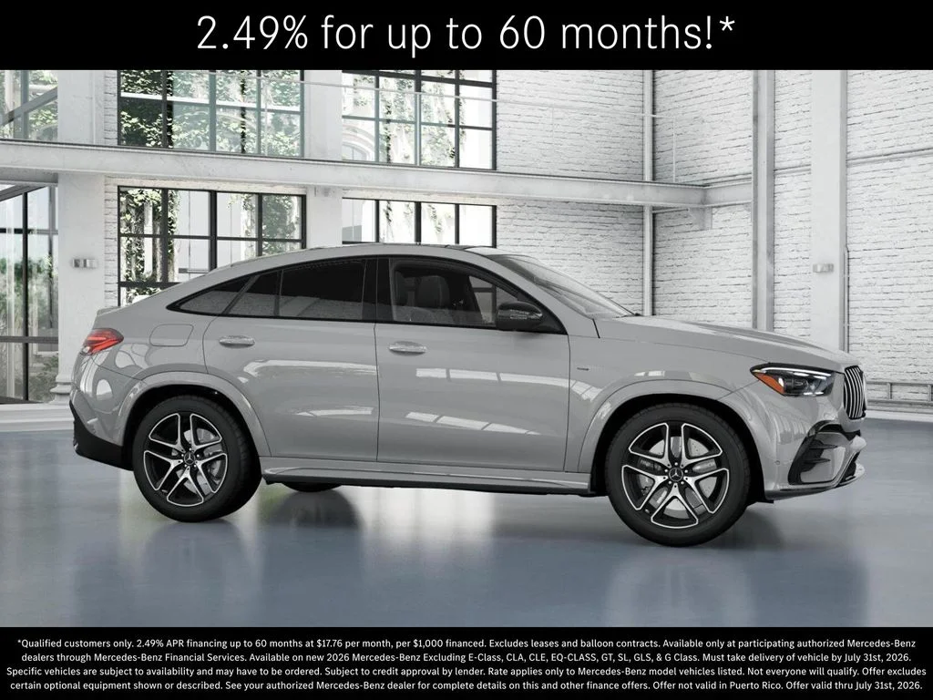 New 2026 MANUFAKTUR Alpine Grey Mercedes-Benz AMG® GLE 53 4MATIC+ Coupe image 14