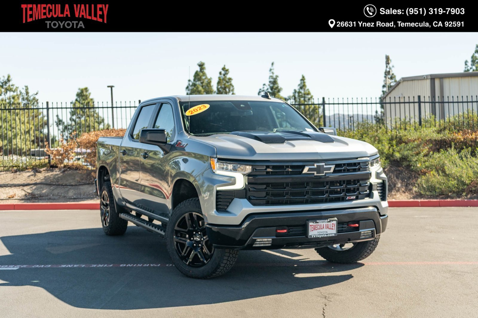 Used 2023 Sterling Gray Metallic Chevrolet LT Trail Boss image 1