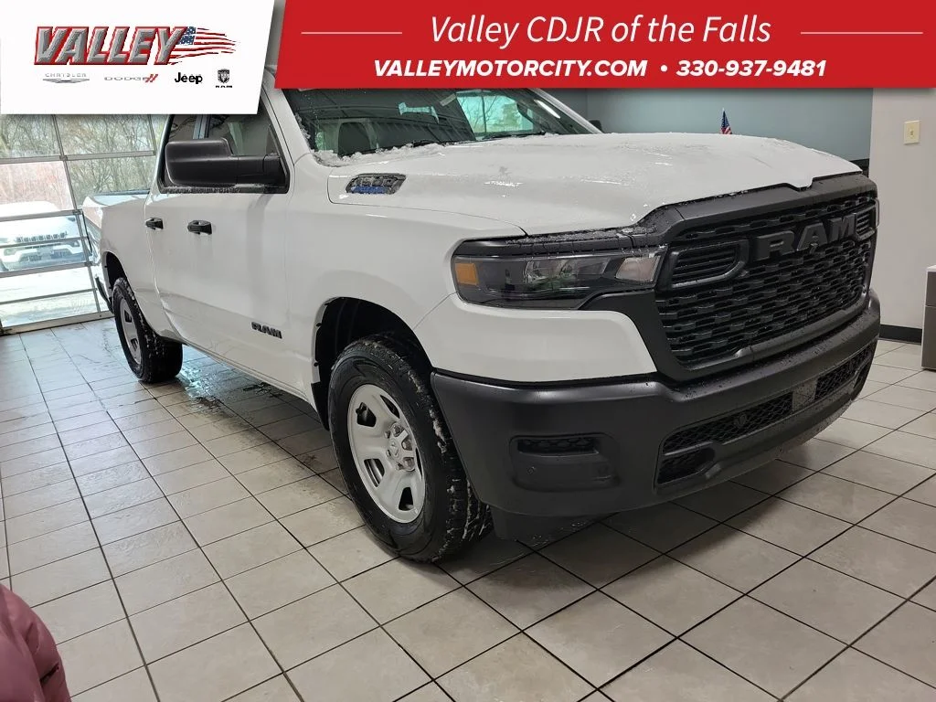 New 2025 Bright White Clear-Coat Exterior Paint RAM Tradesman image 1