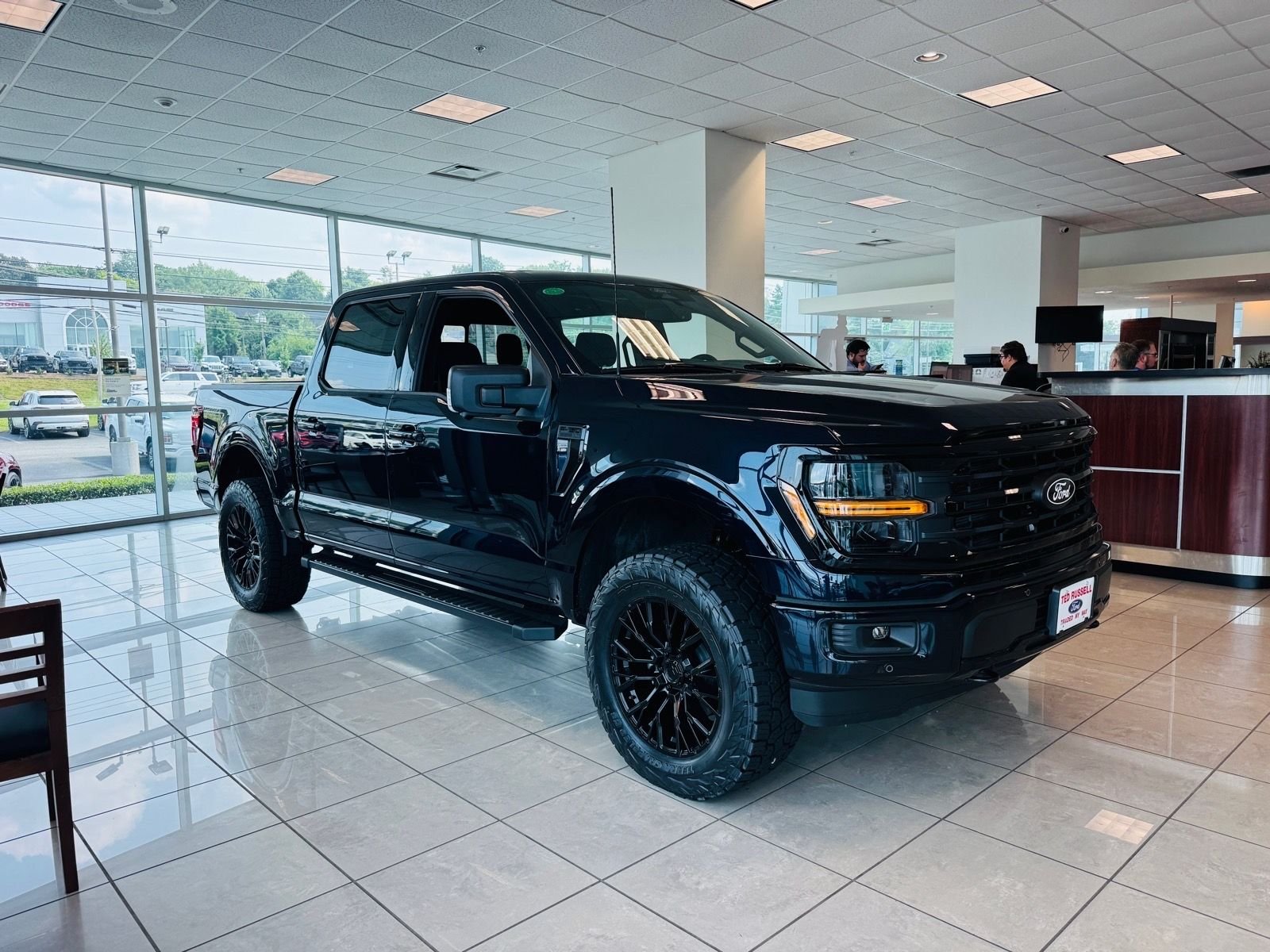New 2026 Antimatter Blue Metallic Ford XLT image 3