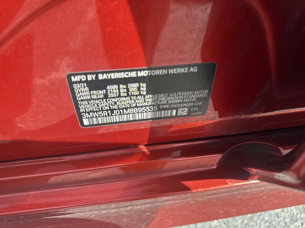 Used 2021 Orange BMW 330i image 36
